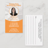 Visitekaartje belastingvoorbereiding (Preparer) fo (Voorkant / Achterkant)