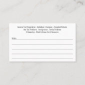 Visitekaartje belastingvoorbereiding (Preparer) fo (Achterkant)