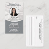 Visitekaartje belastingvoorbereiding (Preparer) fo (Voorkant / Achterkant)