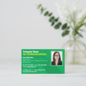 Visitekaartje belastingvoorbereiding (Preparer) fo (Staand voorkant)