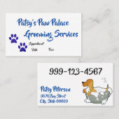 Visitekaartje Benoemingsherinnering Afsprakenkaartje (Voorkant / Achterkant)