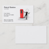 Visitekaartje benzinestation (Voorkant / Achterkant)