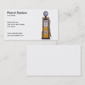Visitekaartje benzinestation (Voorkant / Achterkant)