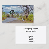 Visitekaartje bergwegen (Voorkant / Achterkant)