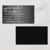 Visitekaartje betonmoontextuur (Voorkant / Achterkant)