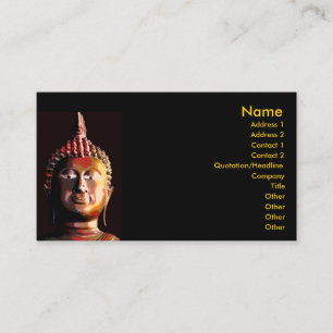 Visitekaartje, Bhudda Holistische Genezers Visitekaartje