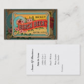 Visitekaartje  bier (Voorkant / Achterkant)