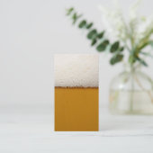 Visitekaartje bier (Staand voorkant)