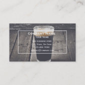 Visitekaartje bier (Voorkant)