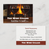 Visitekaartje bietwijn en gedistilleerde dranken. (Voorkant / Achterkant)