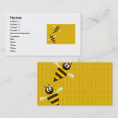Visitekaartje bijen (Voorkant / Achterkant)