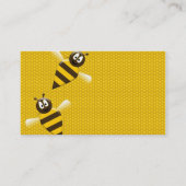 Visitekaartje bijen (Achterkant)