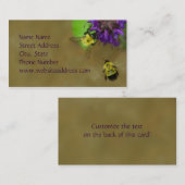 Visitekaartje bijen (Voorkant / Achterkant)