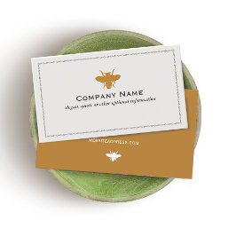 Visitekaartje bijen Logo