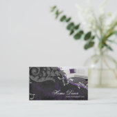 Visitekaartje binnenhuisdecorator - geavanceerd (Staand voorkant)