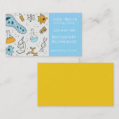 Visitekaartje biologie wetenschappen (Voorkant / Achterkant)