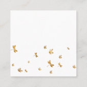 Visitekaartje Blauw- en goudpenselen (Achterkant)