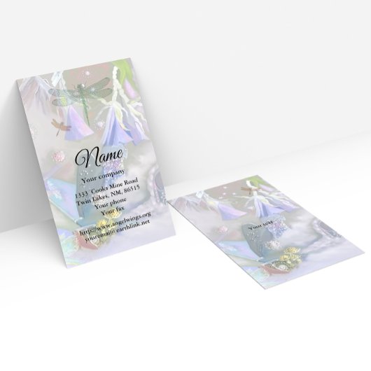 Visitekaartje Blauwbellen en libellen