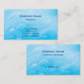 Visitekaartje Blauwe Beach Waves (Voorkant / Achterkant)