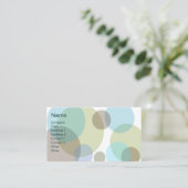 Visitekaartje Blauwe belletjes (Staand voorkant)