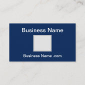 Visitekaartje Blauwe golven (Achterkant)