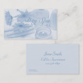 Visitekaartje Blauwe ruimte (Voorkant / Achterkant)