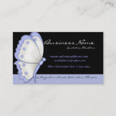 Visitekaartje blauwe vlinder (Voorkant)