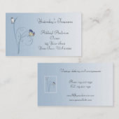 Visitekaartje Blauwe vlinder (Voorkant / Achterkant)