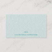 VISITEKAARTJE:: Bliss 2 Visitekaartje (Achterkant)