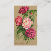 Visitekaartje bloemen (Achterkant)