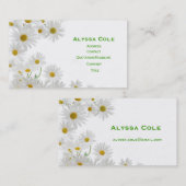 Visitekaartje bloemen (Voorkant / Achterkant)