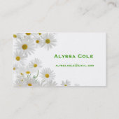 Visitekaartje bloemen (Achterkant)