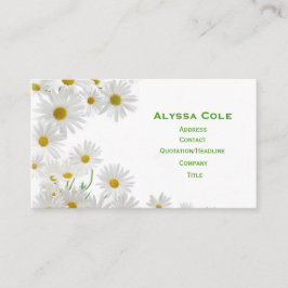 Visitekaartje bloemen