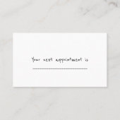 Visitekaartje Blonde Curls Hair Stylist (Achterkant)