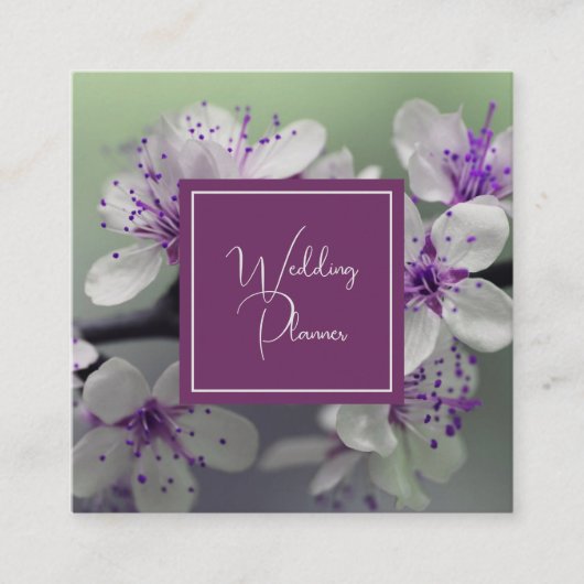 Visitekaartje Blossom Square (Voorkant)