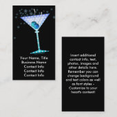 visitekaartje - BLUE MARTINI (Voorkant / Achterkant)
