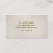 visitekaartje boerderij (Achterkant)