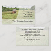 Visitekaartje boerderij (Voorkant / Achterkant)