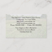 Visitekaartje boerderij (Achterkant)