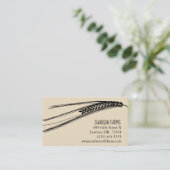 visitekaartje Boerderij Tarwethema (Staand voorkant)