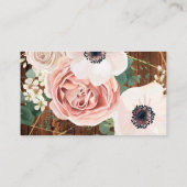 visitekaartje boho hert Buck Head Browning Bohemia (Achterkant)