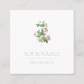 VISITEKAARTJE : BOTANISCH : ROZEN (Voorkant)