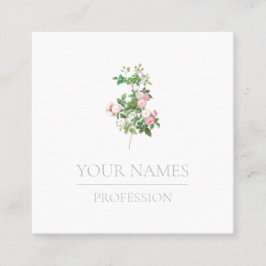 VISITEKAARTJE : BOTANISCH : ROZEN