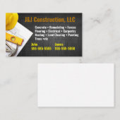 Visitekaartje bouwbedrijf (Voorkant / Achterkant)