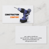 Visitekaartje bouwbedrijf (Voorkant / Achterkant)