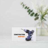 Visitekaartje bouwbedrijf (Staand voorkant)