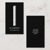 Visitekaartje bouwbedrijf (Voorkant / Achterkant)