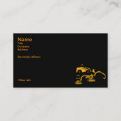 Visitekaartje Bouwbouwbouwer (Achterkant)