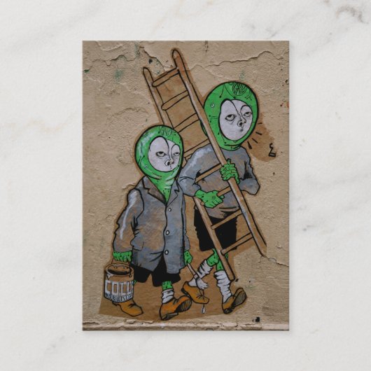 Visitekaartje bouwen en repareren (Voorkant)