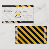 Visitekaartje bouwzone (Voorkant / Achterkant)